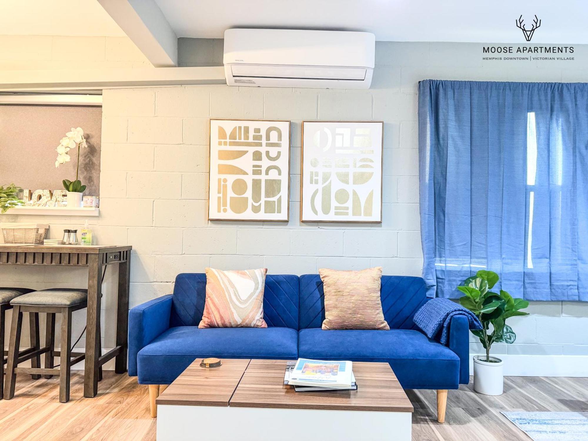 The Moose #12 - Brand New Modern Luxe Loft With Free Parking, King Bed & Fast Wifi * Memphis